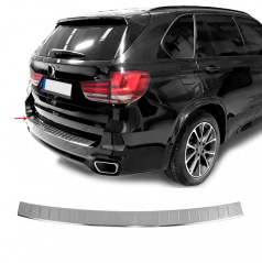 Nerez kryt hrany zadného nárazníka Omtec BMW X5 2013+ brúsený