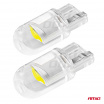 LED žiarovky STANDARD T10 W5W COB HPC 12V Číra biela