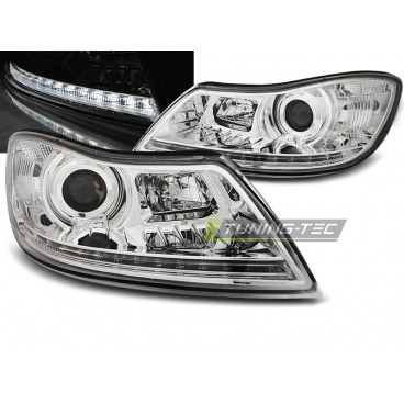 Škoda Octavia 2009-12 predné číre svetlá Daylight chrome (LPSK22) Škoda Octavia 2009-12 predné číre svetlá Daylight chrome (LPSK22)
