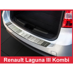Nerez kryt- ochrana prahu zadného nárazníka Renault Laguna III Kombi 2008+