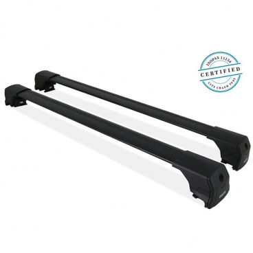 Uzamykatelné alu střešní nosiče s plnou lyžinou černé Jaecoo J7, BYD Uzamykatelné alu střešní nosiče s plnou lyžinou černé Jaecoo J7, BYD