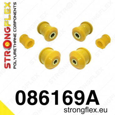 Honda CRV 2002-07 Strongflex Šport zostava silentblokov len pre prednú nápravu 6 ks Honda CRV 2002-07 Strongflex Šport zostava silentblokov len pre prednú nápravu 6 ks