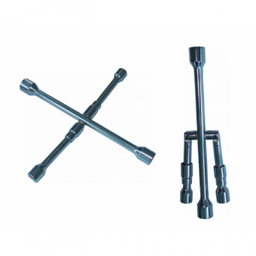 Kľúč na kolesá krížový skladací 17,19,21 a 23 mm