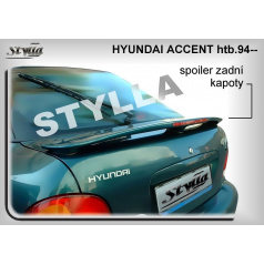Hyundai Accent 3D / 5D htb 1994+ spoiler zadnej kapoty (EÚ homologácia)