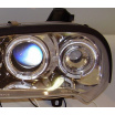 OPEL TIGRA PŘEDNÍ ČIRÁ SVĚTLA ANGEL EYES CHROME