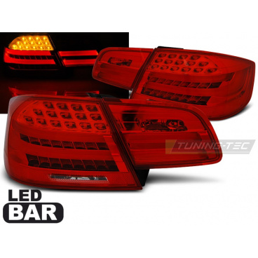 BMW E92 09.2006-03.2010 zadné lampy LED BAR red white (LDBME4)