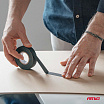 Izolačná páska PET textilná plátená hladká 25m x 19mm x 0.14mm