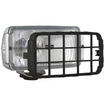 Prídavné diaľkové svetlo Wesa hranaté chróm 181x86x80 1 ks