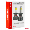 Extra silná LED žiarovka H1 do hlavných svetlometov COB 4Side 2 ks