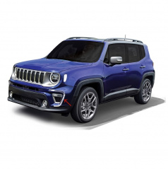 Nerez kryty predných hmloviek Omtec Jeep Renegade 2019+