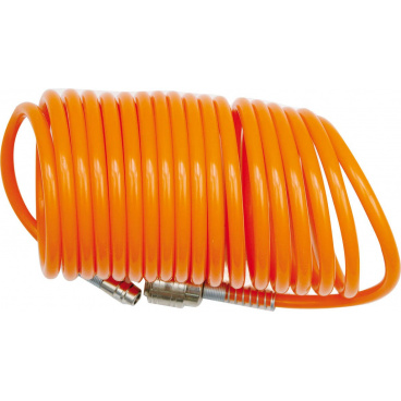 Hadice spirální 5x8mm, 10m PU, bajonet Hadice spirální 5x8mm, 10m PU, bajonet