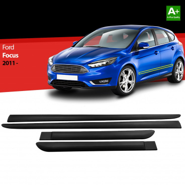 Plastové bočné ochranné lišty dverí Ford Focus 2011+