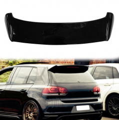 Zadné krídlo Volkswagen Golf VI Lesklá čierna