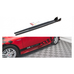 Dokładka Toyota Corolla XII GR Sport Progi v.1 Gloss Black + Flaps Dokładka Toyota Corolla XII GR Sport Progi v.1 Gloss Black + Flaps