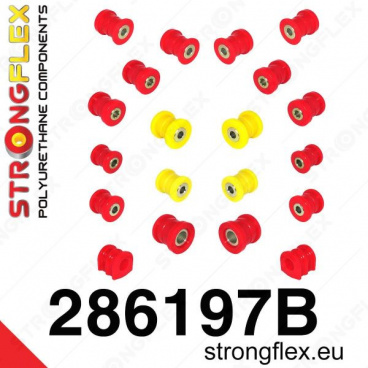 Infinity G35 2003-07 Strongflex zostava silentblokov len pre zadnú nápravu 20 ks Infinity G35 2003-07 Strongflex zostava silentblokov len pre zadnú nápravu 20 ks
