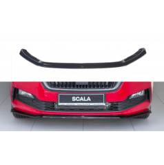 Spoiler pod predný nárazník Ver.3 pre Škoda Scala, Maxton Design (čierny lesklý plast ABS)