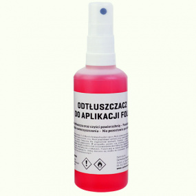 Odstraňovač lepidla po odstránení fóliou