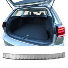 Nerez lestený kryt hornej hrany zadného nárazníka VW Golf VII kombi 2012-21