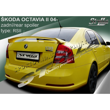 Škoda Octavia II htb 04+ spoiler zadnej kapoty RS II (EÚ homologácia)