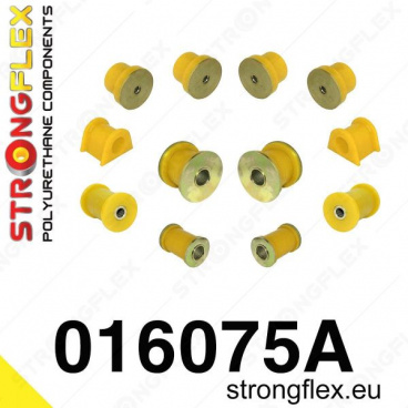 Alfa Romeo 147 Strongflex Šport zostava silentblokov len pre prednú nápravu 12 ks Alfa Romeo 147 Strongflex Šport zostava silentblokov len pre prednú nápravu 12 ks