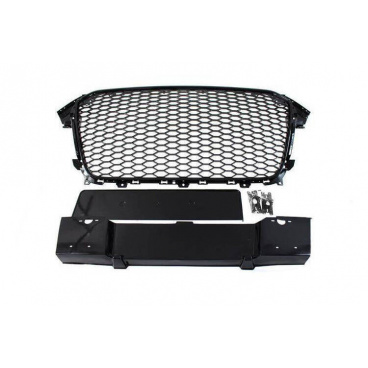 Gril Audi A4 B8 RS-Style Lesklá Čierna PDC Gril Audi A4 B8 RS-Style Lesklá Čierna PDC