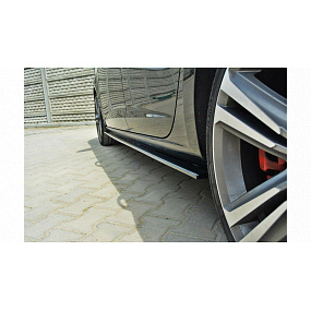 Dokładka Seat Leon III Cupra FR Progi Gloss Black Dokładka Seat Leon III Cupra FR Progi Gloss Black