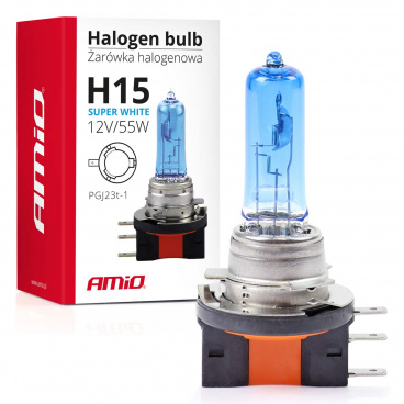 Halogénová žiarovka H15 12V 55W Super White Vertex