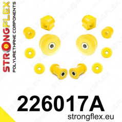 Seat Ibiza do 1999 StrongFlex Sport sestava silentbloků jen pro přední nápravu 10 ks