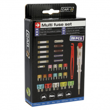 Kompletná sada poistiek vr. skúšačky a vyťahovacích klieští