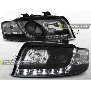 AUDI A4 (B6) 2000-04 Predné číre svetlá DAYLIGHT LED BLACK (LPAU32) AUDI A4 (B6) 2000-04 Predné číre svetlá DAYLIGHT LED BLACK (LPAU32)