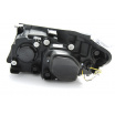 BMW X1 E84 08.2012-01.2014 predné číre svetlá Tube Light black (LPBME6)