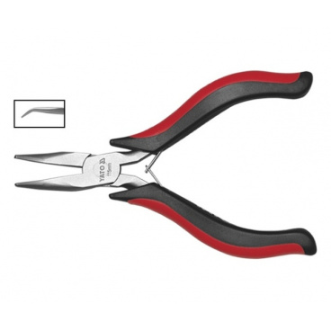 Kleště prodloužené ohnuté 115 mm mini Kleště prodloužené ohnuté 115 mm mini