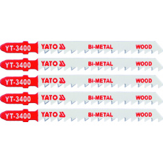 List do přímočaré pily 100 mm na dřevo TPI6 5 ks Bi-Metal