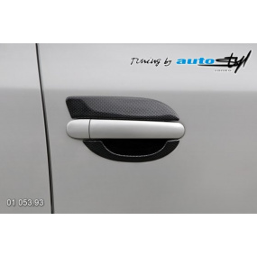 Škoda Octavia II Kryt kľučiek carbón