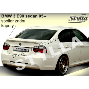 BMW 3, E90 Sedan 05+ spoiler zadnej kapoty