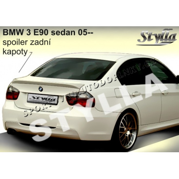 BMW 3, E90 Sedan 05+ spoiler zadnej kapoty BMW 3, E90 Sedan 05+ spoiler zadnej kapoty