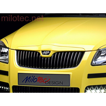 Horná lišta prednej masky - ABS čierny, Fabia II Limousine, Combi, Roomster Horná lišta prednej masky - ABS čierny, Fabia II Limousine, Combi, Roomster