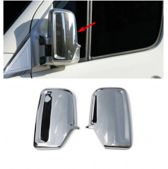 ABS chróm kryty zrkadiel Omtec VW Caddy, T5, T6 2003-15