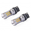LED žiarovky CANBUS 3030 24SMD T20 WY21W Oranžová Amber 12V 24V