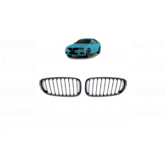 Gril BMW 3 F34 jednotlivé rebro Lesklá čierna