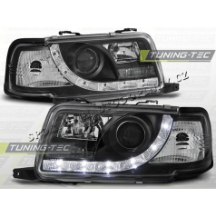 Audi 80 B4 1991-96 predné číre svetlá Daylight LED black (LPAU40)