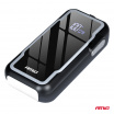 Štartovacie zariadenie 3v1 booster powerbank svietidlo LED 12V 12Ah 1600A AMIO-04678