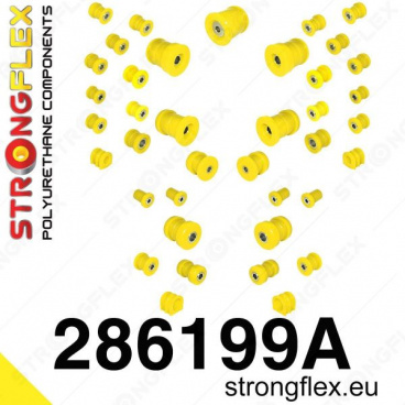 Nissan 350Z StrongFlex Sport kompletní sestava silentbloků 39 ks Nissan 350Z StrongFlex Sport kompletní sestava silentbloků 39 ks