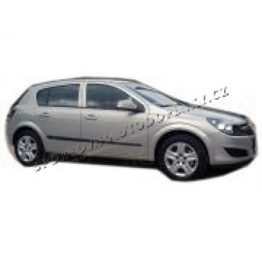 Opel Astra H, 2004-2010, boční ochranné lišty dveří Opel Astra H, 2004-2010, boční ochranné lišty dveří