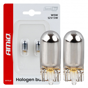 Halogénové žiarovky WY5W 12V5W LumiTec chróm 2ks. Halogénové žiarovky WY5W 12V5W LumiTec chróm 2ks.