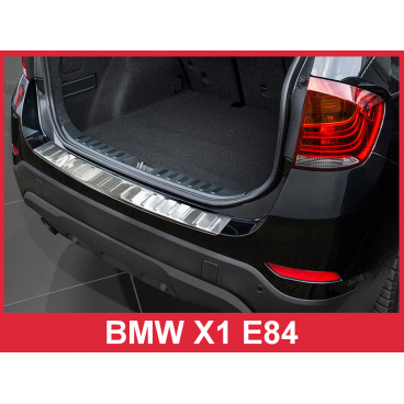 Nerez kryt- ochrana prahu zadného nárazníka BMW X1 E84 2012-15
