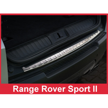 Nerez kryt-ochrana prahu zadného nárazníka Land Rover Sport II L494 2013-16
