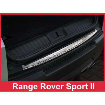 Nerez kryt-ochrana prahu zadného nárazníka Land Rover Sport II L494 2013-16 Nerez kryt-ochrana prahu zadného nárazníka Land Rover Sport II L494 2013-16