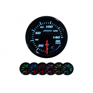 ADDCO RACING budík 52 mm tlak oleje ADDCO RACING budík 52 mm tlak oleje