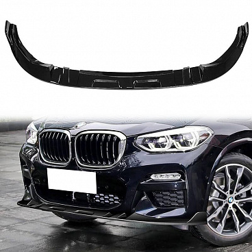 Predný spojler BMW X3 G01 M šport Lesklá čierna